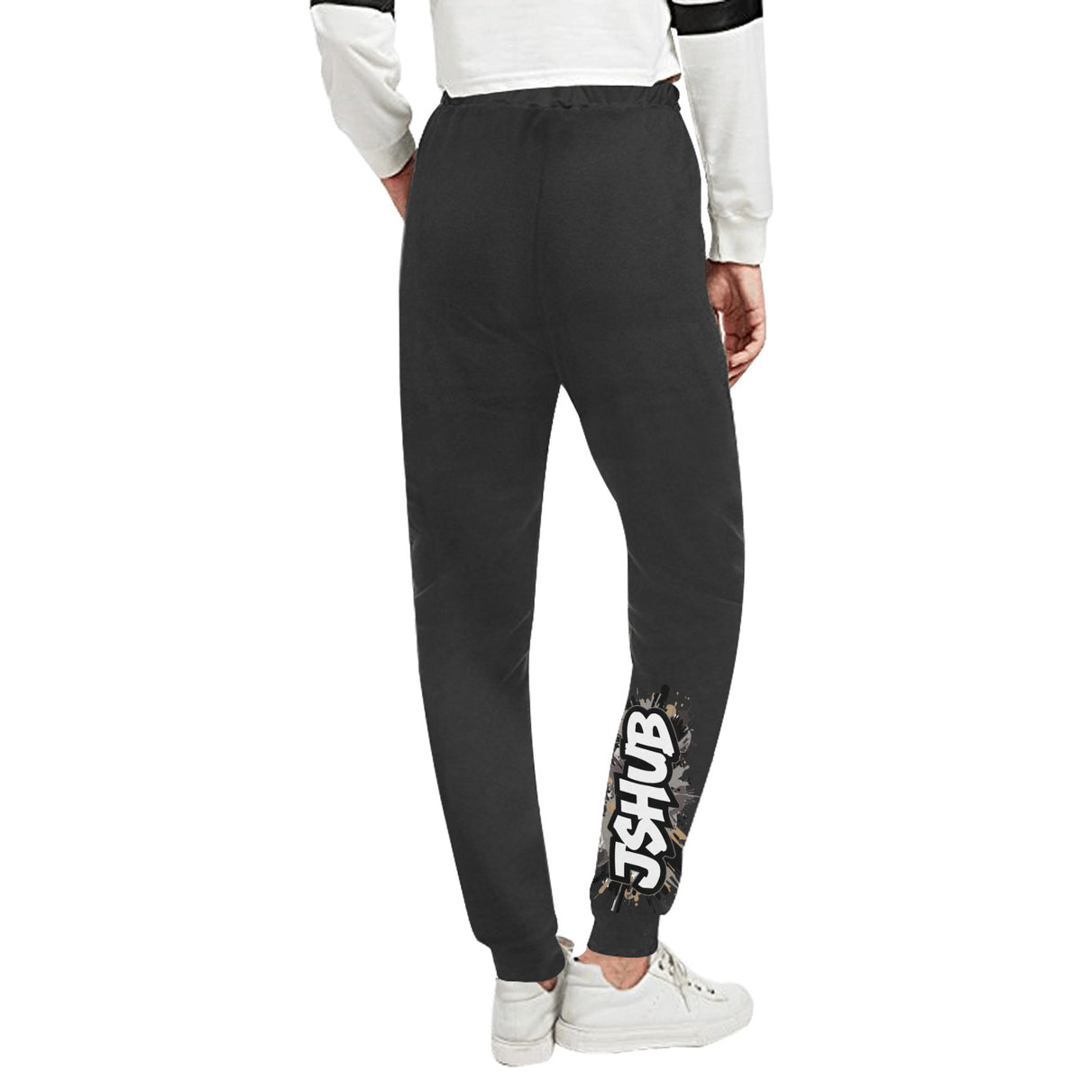 Pantaloni della Tuta Casual Unisex JSHub – Comfort e Stile con Stampa All-Over