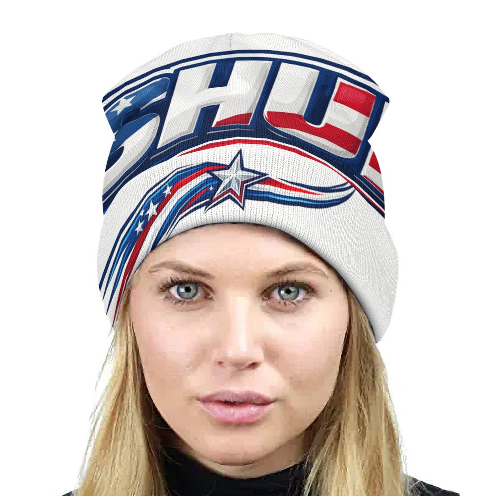 Cappello Invernale USA Blu JSHUB Nation Winter 2026 Beanie Streetwear