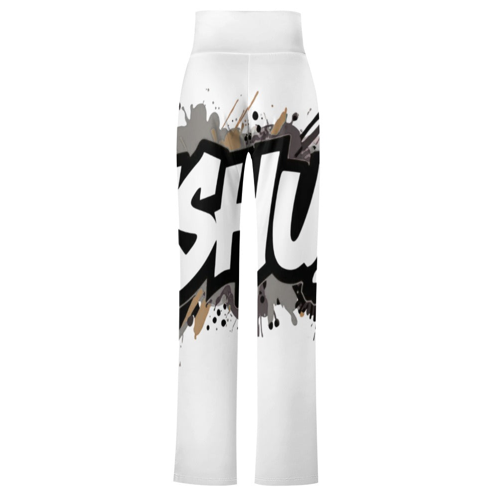 Pantaloni da Yoga JSHub Donna – Comfort e Stile in Bianco e Nero