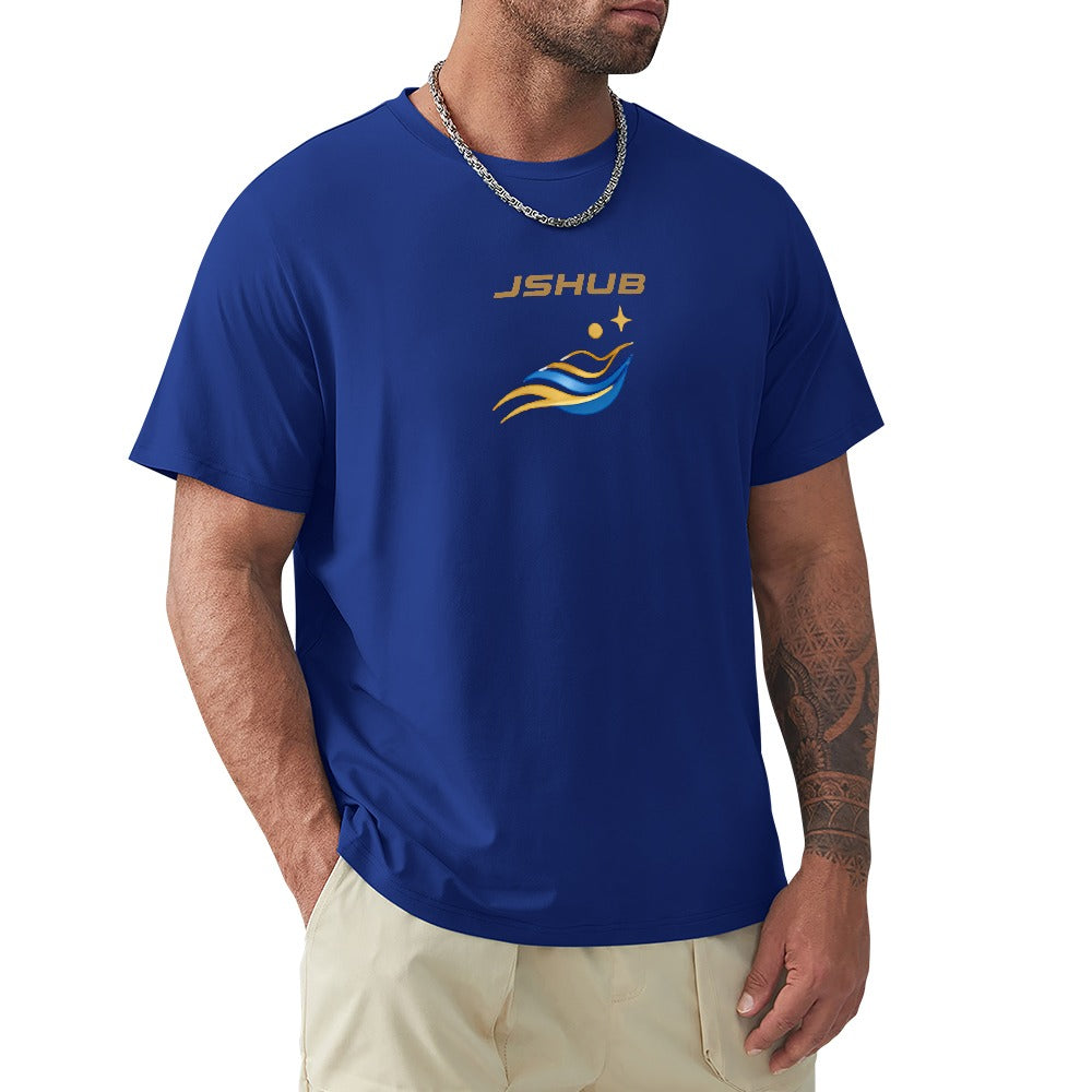 T-Shirt Uomo JSHUB Solar Motion Ocean Blue – Collezione Sunwave
