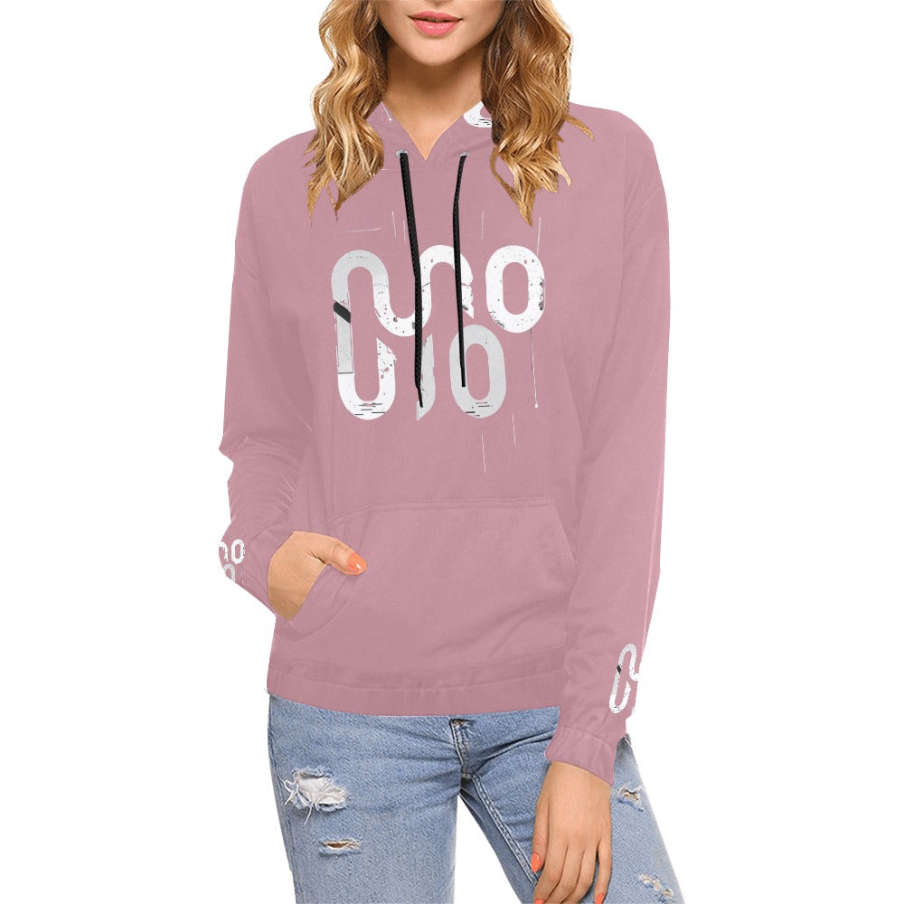 Felpa donna “Sport Pulse Hoodie” – Concrete Echoes