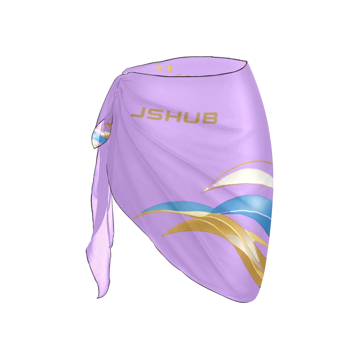 Fascia Pareo Mare Donna JSHUB in Chiffon Leggero | Copricostume Sarong da Spiaggia