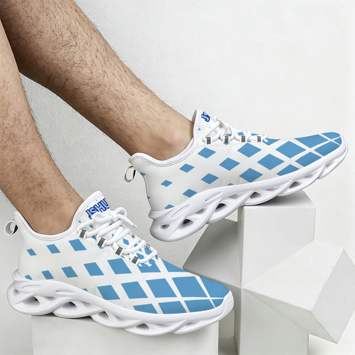Sneakers Uomo JSHUB AeroFlow Sky Grid – Scarpe Streetwear Ultraleggere con Suola Hollow