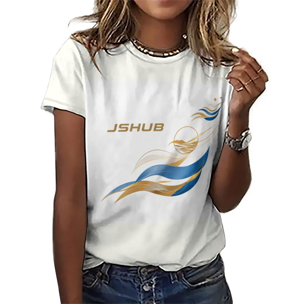 T-shirt Unisex Sunwave – Collezione Solar Motion | JSHUB