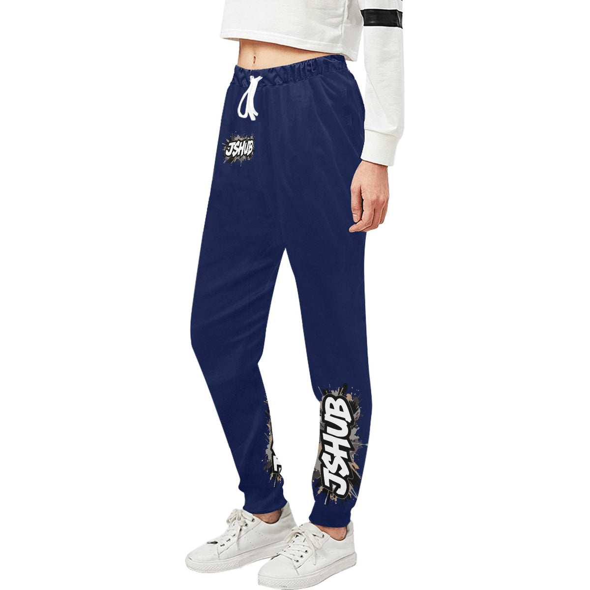 Pantaloni della Tuta Casual Unisex JSHub – Comfort e Stile con Stampa All-Over