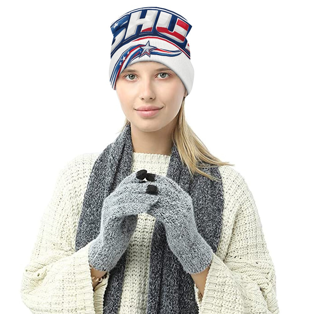 Cappello Invernale USA Blu JSHUB Nation Winter 2026 Beanie Streetwear