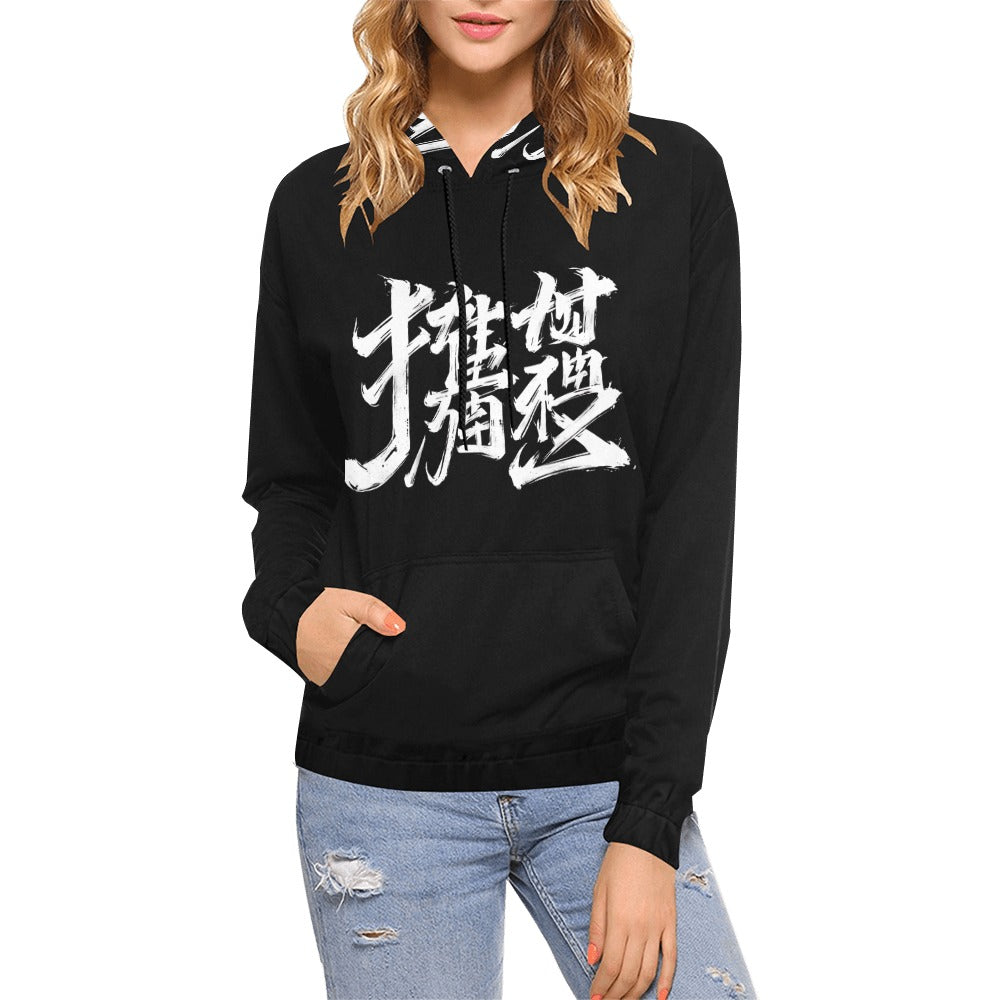 Felpa con cappuccio MOMO Bloom – Midnight Bloom
