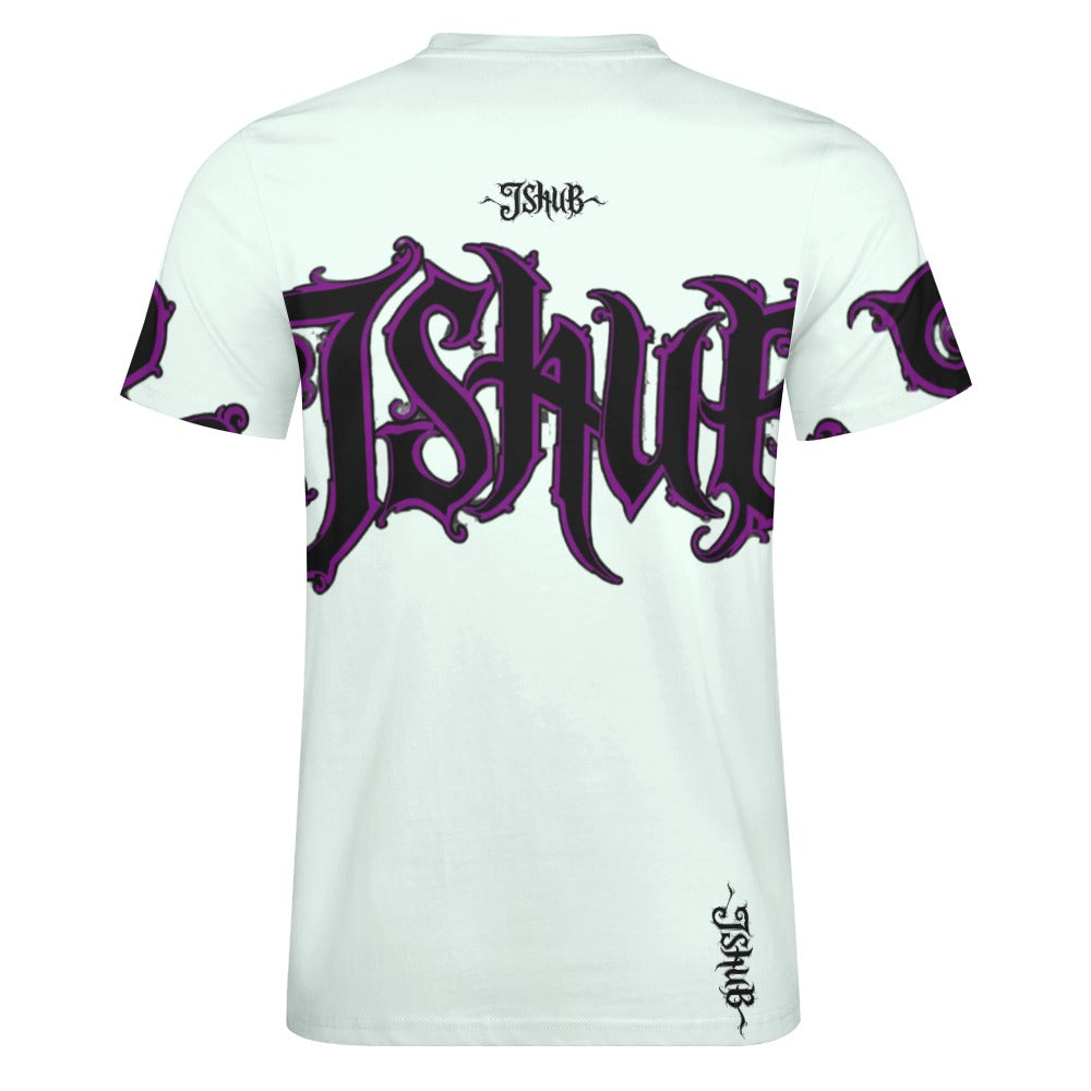 T-Shirt Uomo JSHUB Signature Gothic – Logo Oversize Streetwear Premium