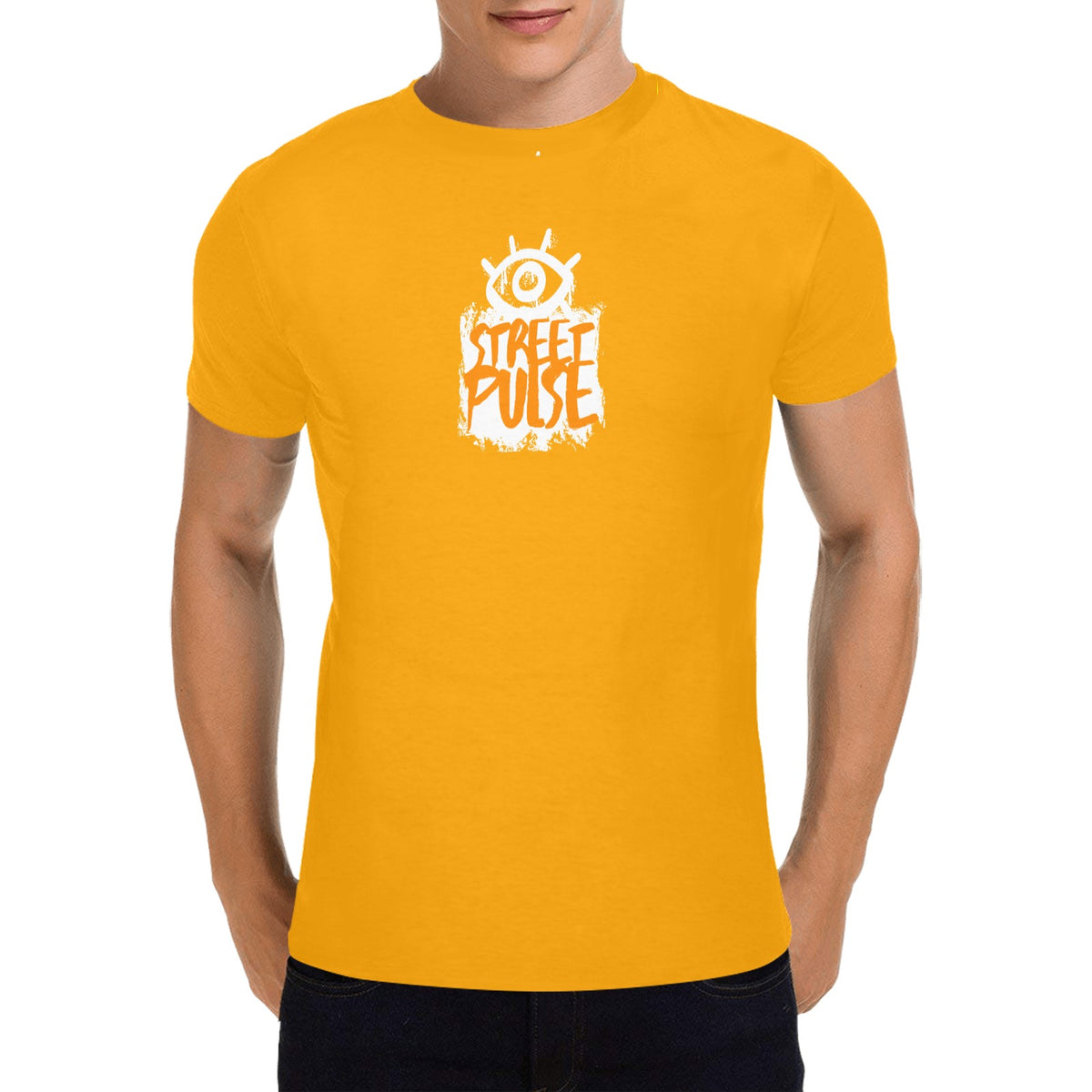 T-shirt uomo “JS Street Pulse” – Stampa all-over