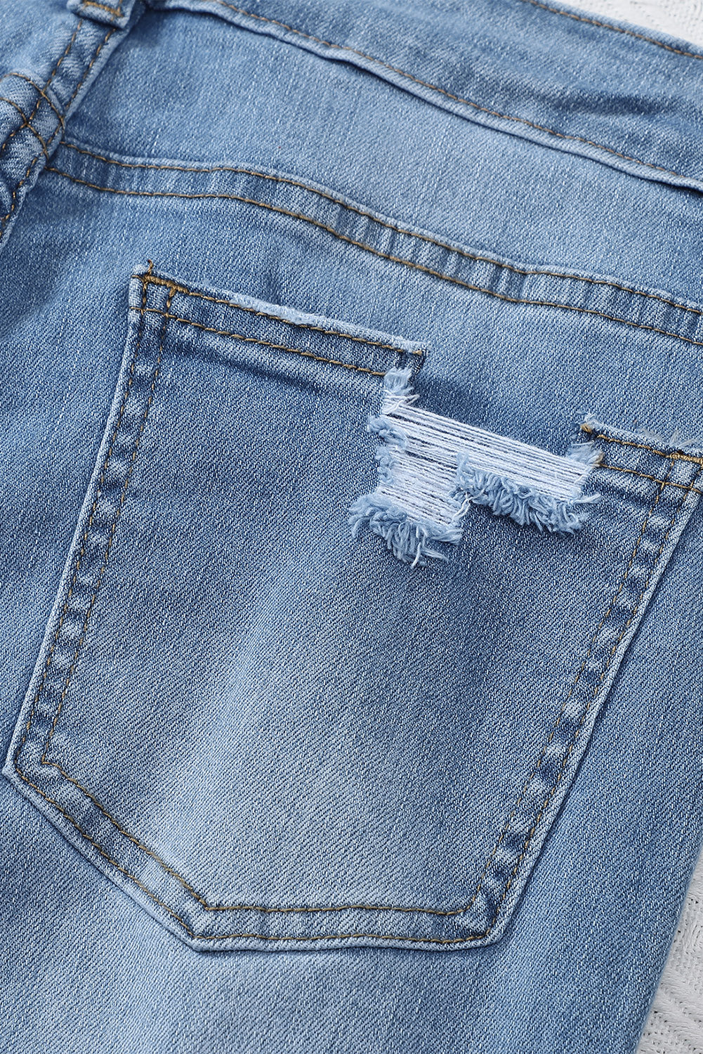 Jeans Boyfriend Distressed Nero