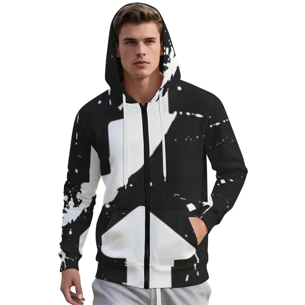 Felpa Uomo JS RISE – K Core Zip Hoodie