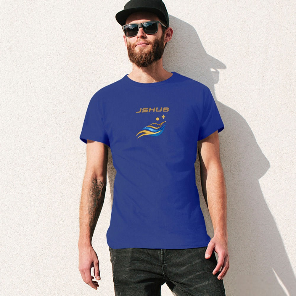 T-Shirt Uomo JSHUB Solar Motion Ocean Blue – Collezione Sunwave