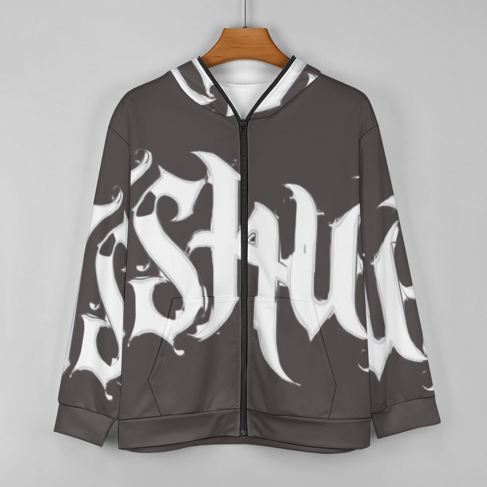 Felpa con Cappuccio e Zip JSHUB Signature Gothic Streetwear • Urban Style • Comfort • Signature Collection