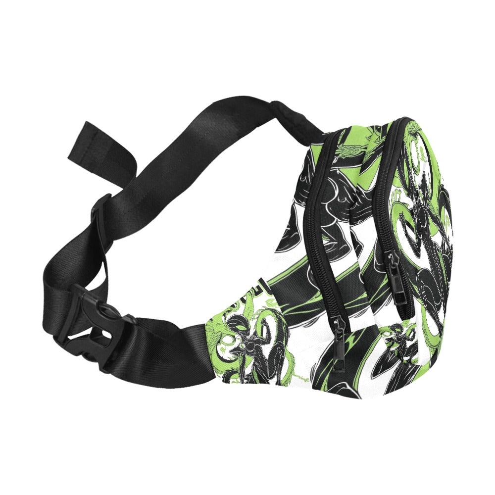 Marsupio Unisex con Tasca Frontale – Collezione Xenoflare | JSHub.it