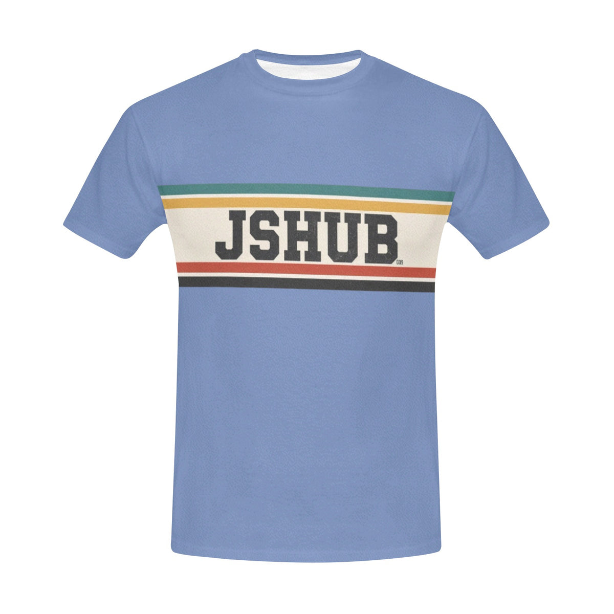 T-Shirt Uomo JSHUB Anni 50 – Collezione Sport Heritage All Over
