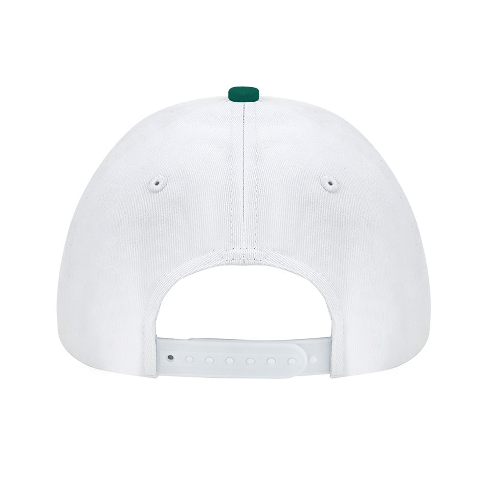 Cappello Baseball Italy Bianco JSHUB Inserti Tricolore Winter Nation 2026 Streetwear