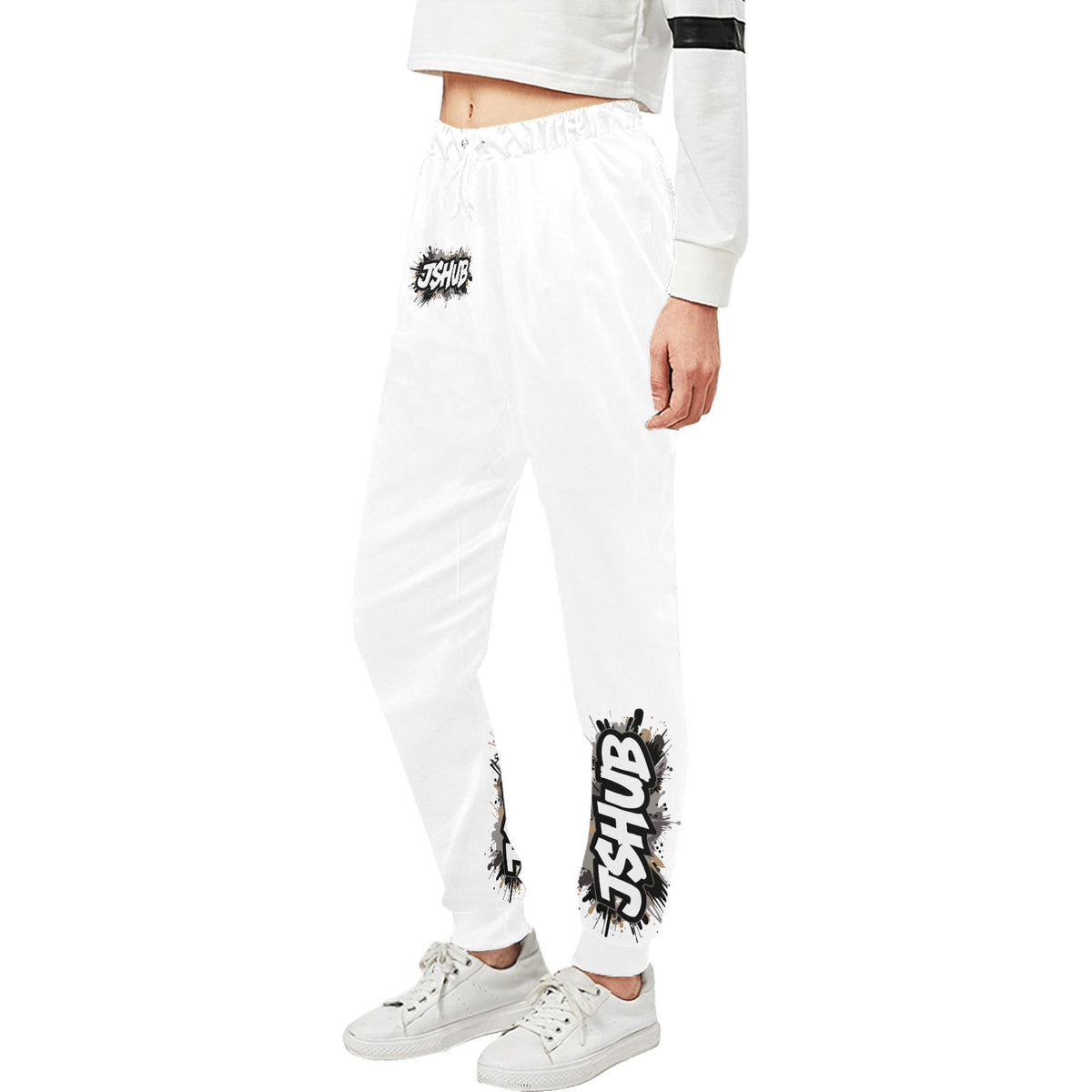 Pantaloni della Tuta Casual Unisex JSHub – Comfort e Stile con Stampa All-Over