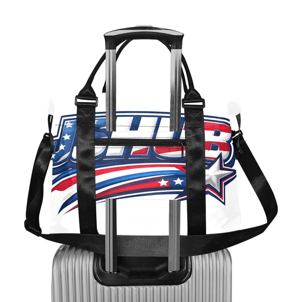 Borsa Sportiva USA Bianca JSHUB Nation Winter 2026 Travel Bag