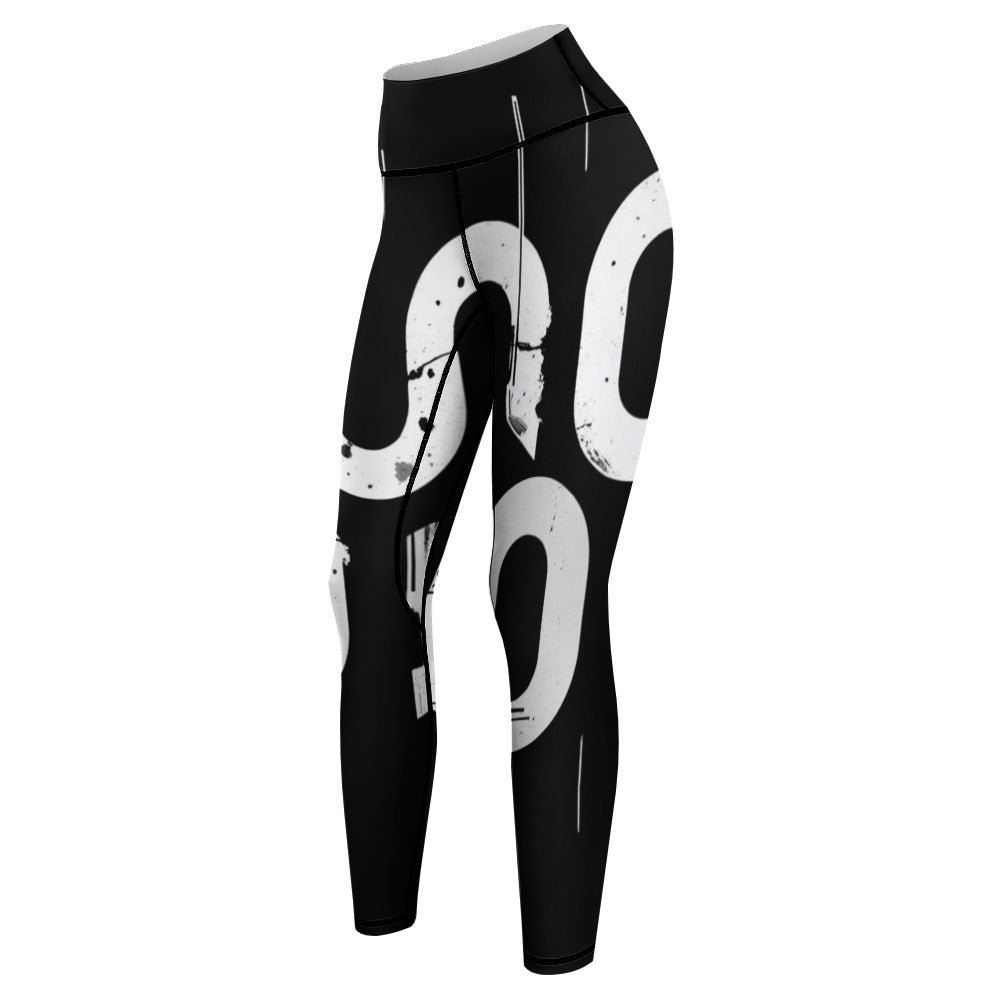 Pantaloni yoga donna “Concrete Flow Leggings” – Concrete Echoes