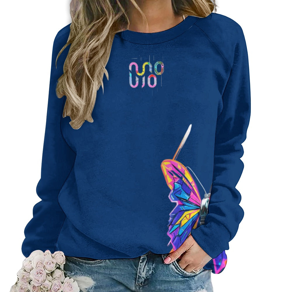 Maglione donna Wings of Noise – 7 varianti colore streetwear casual