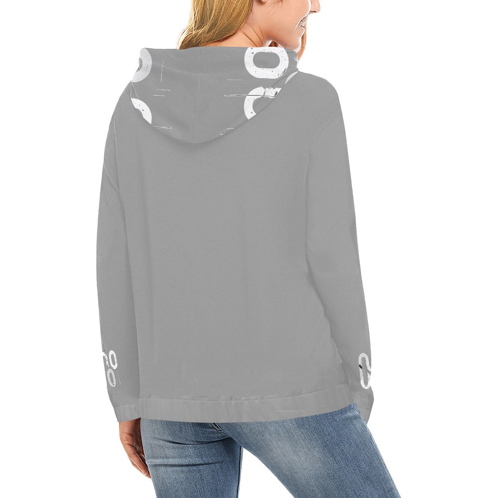 Felpa donna “Sport Pulse Hoodie” – Concrete Echoes