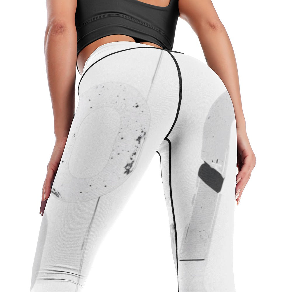 Pantaloni yoga donna “Concrete Flow Leggings” – Concrete Echoes
