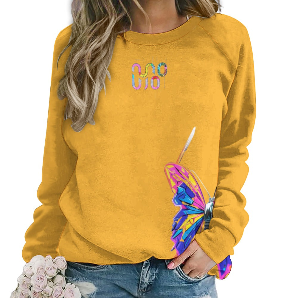 Maglione donna Wings of Noise – 7 varianti colore streetwear casual