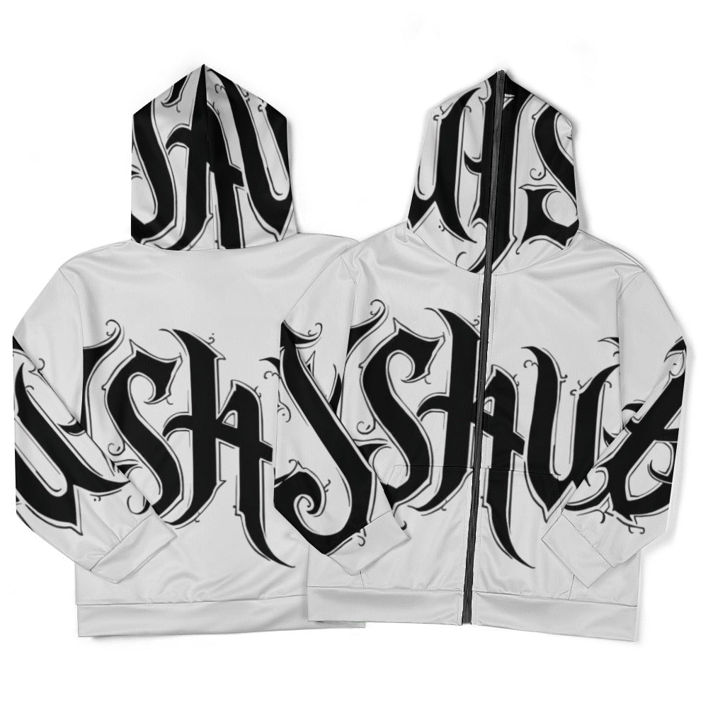 Felpa con Cappuccio e Zip JSHUB Signature Gothic Streetwear • Urban Style • Comfort • Signature Collection