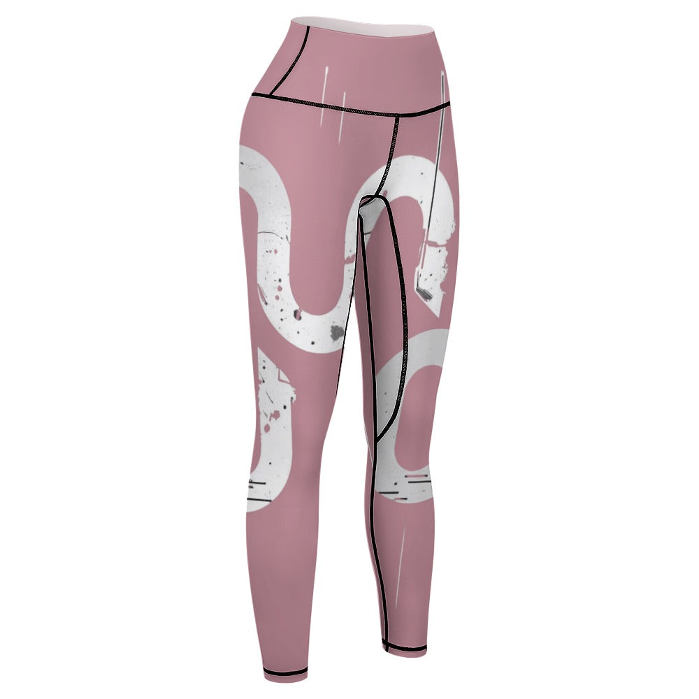 Pantaloni yoga donna “Concrete Flow Leggings” – Concrete Echoes