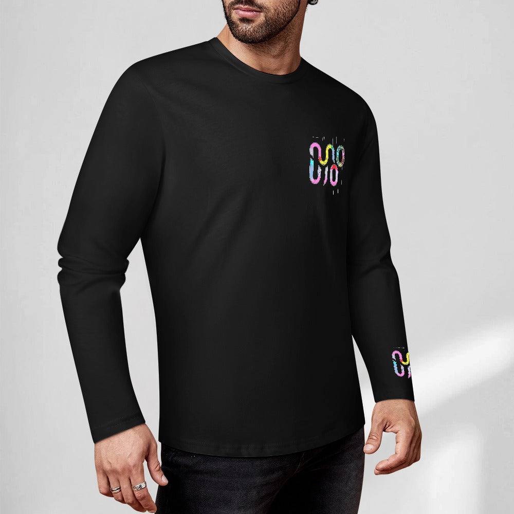 T-Shirt Uomo Manica Lunga Concrete Echoes – Core Drop
