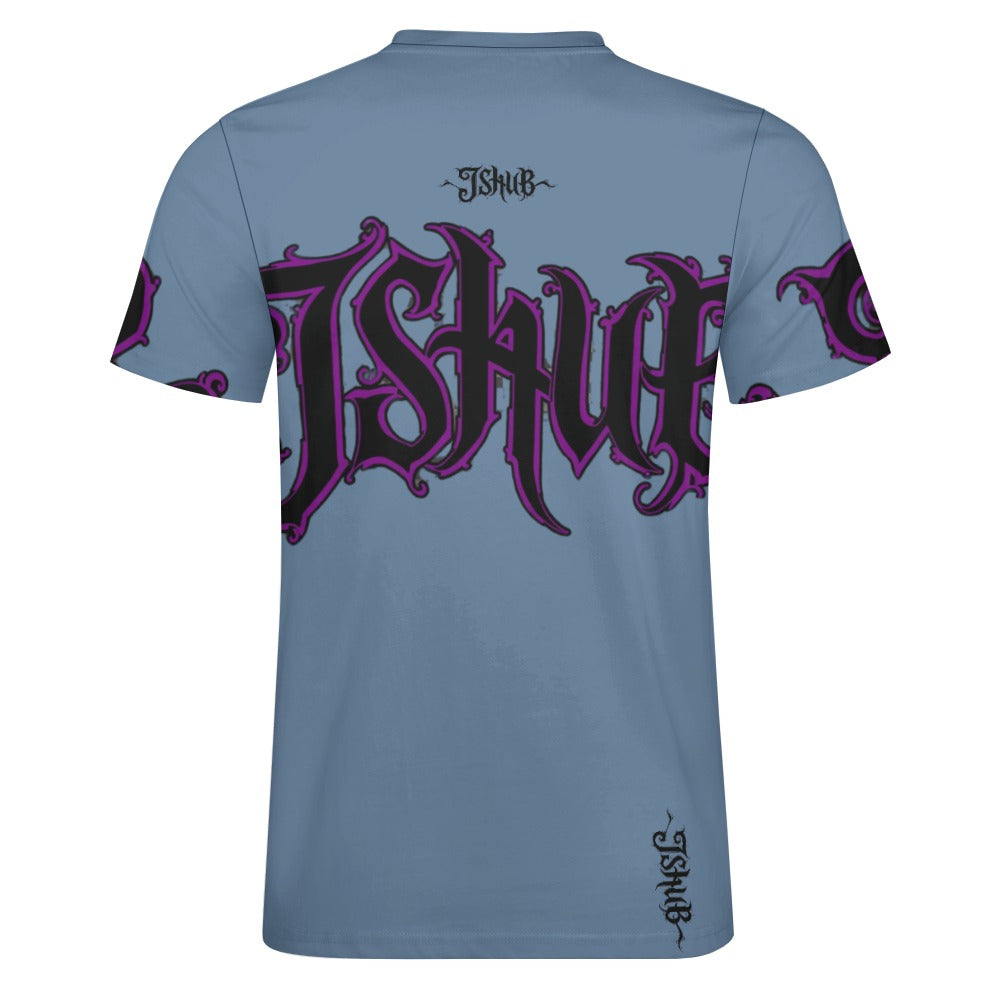 T-Shirt Uomo JSHUB Signature Gothic – Logo Oversize Streetwear Premium