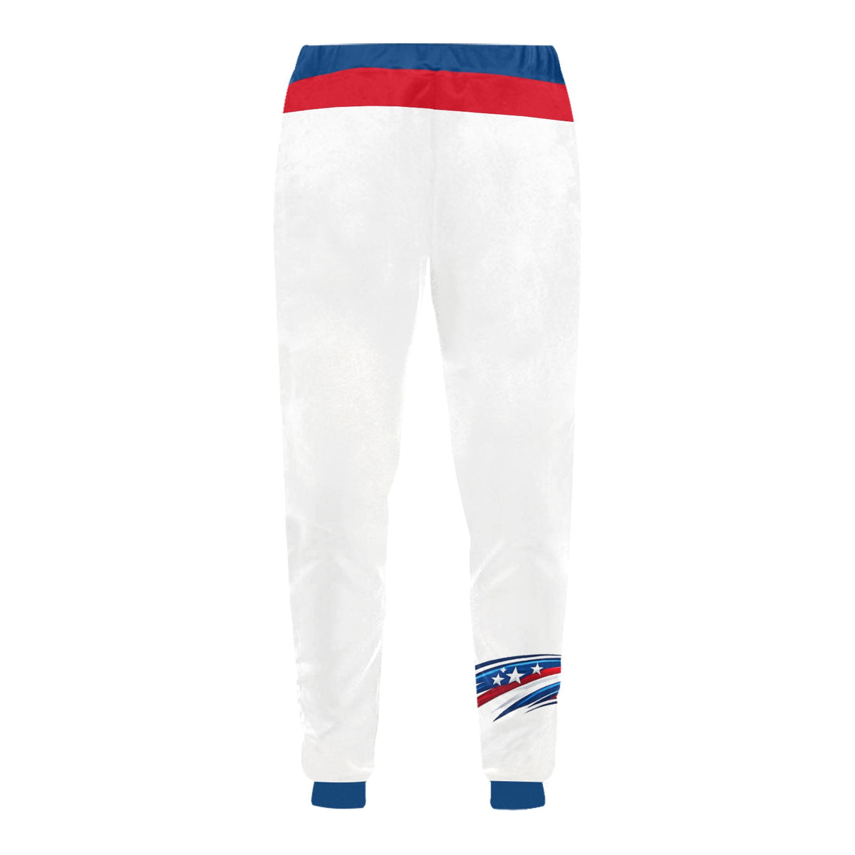 Pantaloni USA Uomo Bianchi JSHUB Nation Winter 2026 Streetwear Tricolor