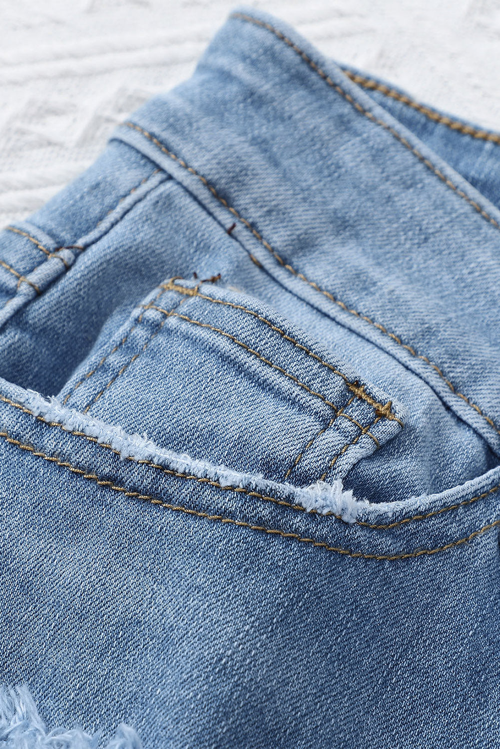 Jeans Boyfriend Distressed Nero