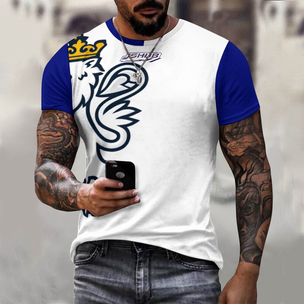 T-Shirt Norway Uomo Bianca Tech Nordico JSHUB Winter Nation 2026