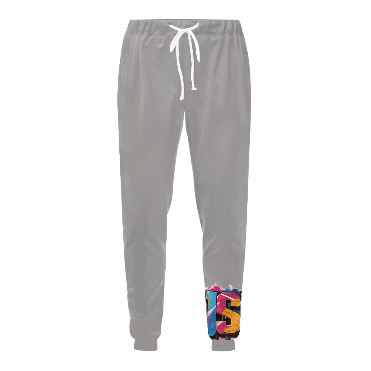 Pantaloni tuta baggy murales